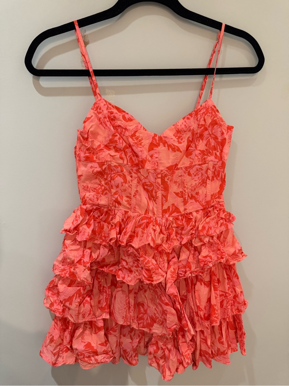 Olivaceous Ruffle Dress - Picture 2 of 6